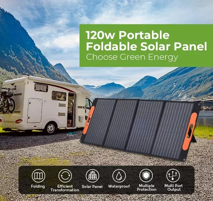 Flexible Portable 100W Solar Panel Kit Folding Solar Charger 200W 300W Folding Solar Charging Photovoltaic Panel Foldable Solar Panel Kit
